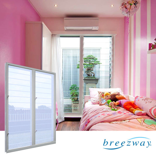 Easyscreen Window System 2 Bays of 152mm x 14 Blades