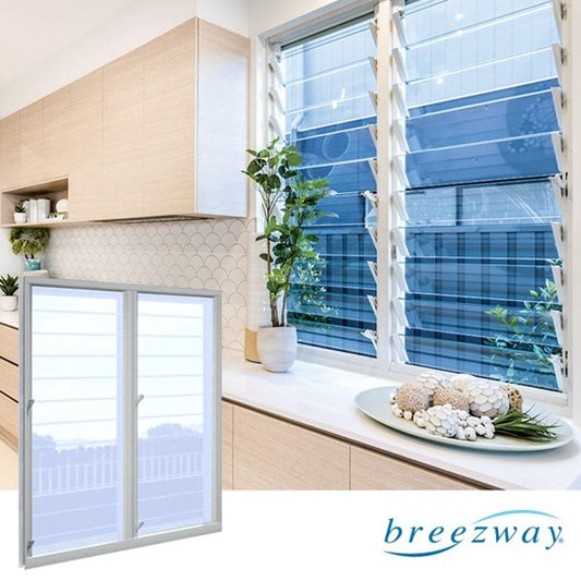 Slimline Window System 2 Bay of 152mm x 10 Blades