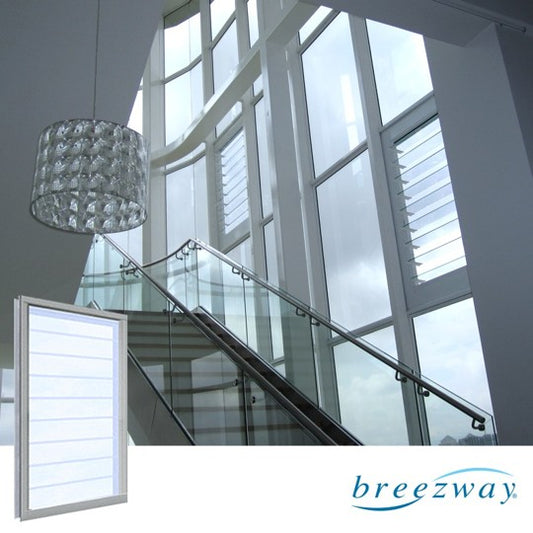Slimline Window System 1 Bay of 152mm x 9 Blades